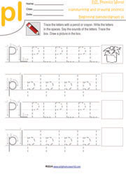 Pl Worksheet.pdf Handwriting and Drawing Worksheets | Letter Tracing Printables